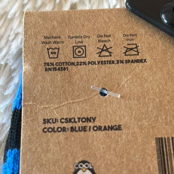 Tony The Tiger Kelloggs Cool Socks size 6-13 - Picture 12 of 16